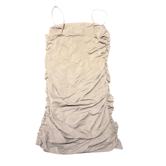 Babaton by Aritzia Ruched Bodycon Slip Dress – Size L - Picture 2 of 5